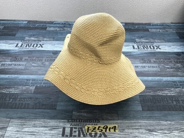 GU ジーユー レディース ペーパーハット 帽子 ベージュ拍卖