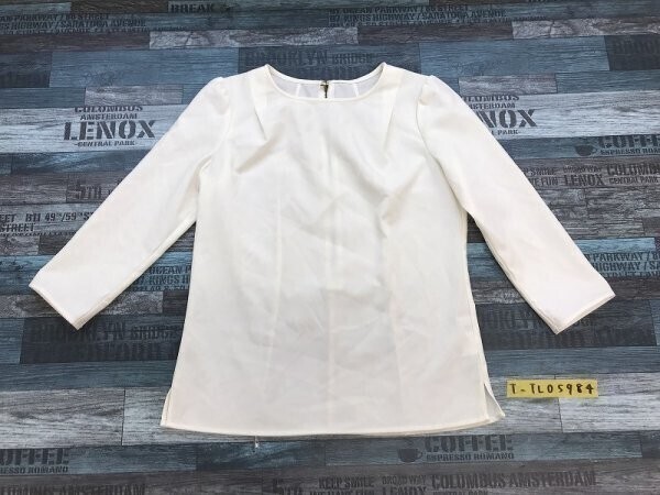 PROPORTION BODY DRESSING プロポーションボディドレッシング レディース バックジップ カットソー 3 オフホワイト拍卖