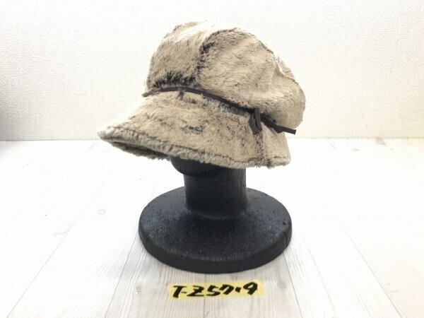 GRAGIOUS しまむら レディース ファーハット ベージュ拍卖