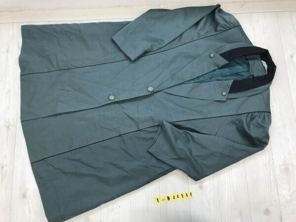 URBAN LADIES レディース 裏地付き 薄手 コート フリー 緑黒拍卖