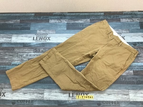 良品計画 無印良品 レディース カラーパンツ 82 茶色拍卖