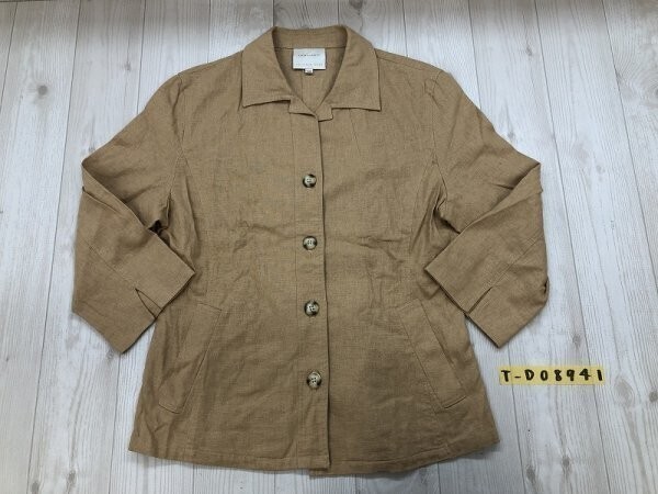 EMMAJAMES レディース 薄手 ジャケット 13 薄茶拍卖