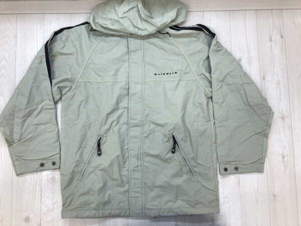AIRWALK エアウォーク 00s オールド ストリート スケート アウトドア 古着 マウンテンパーカー ジャケット メンズ ナイロン100% L グレー拍卖