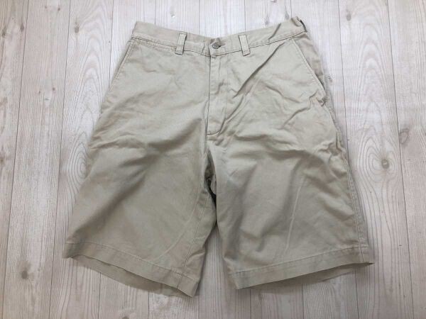 EDWIN SPORTS エドウィン オールド アメカジ スポーツ 古着 ハーフ ショート チノ パンツ ボトムス メンズ 綿100% 32 ベージュ拍卖