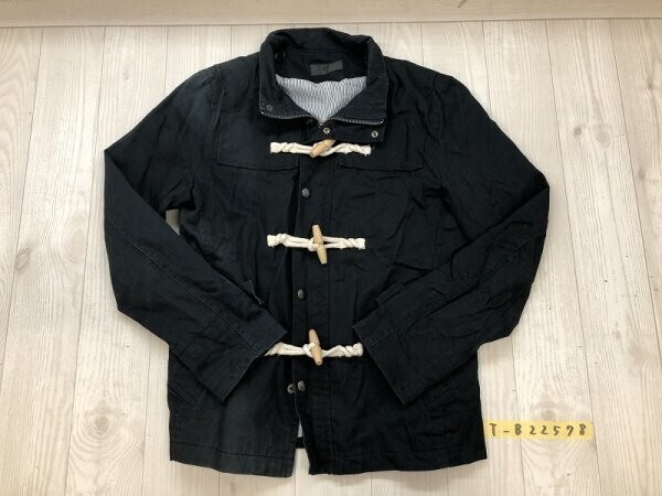 HARE ハレ メンズ トグルボタン 薄手 フーディー ジャケット M 黒拍卖