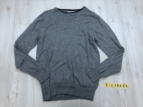 BEAMS HEART ビームスハート レディース 薄手 ニットセーター S 杢グレー拍卖