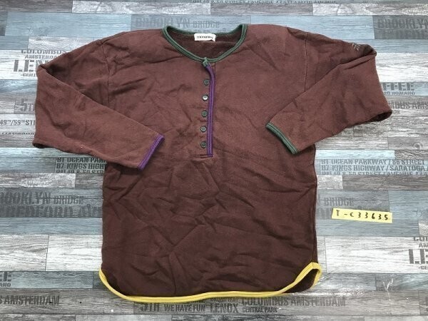 minnanina レディース ロゴ刺繍 スウェット プルオーバーカットソー 茶拍卖