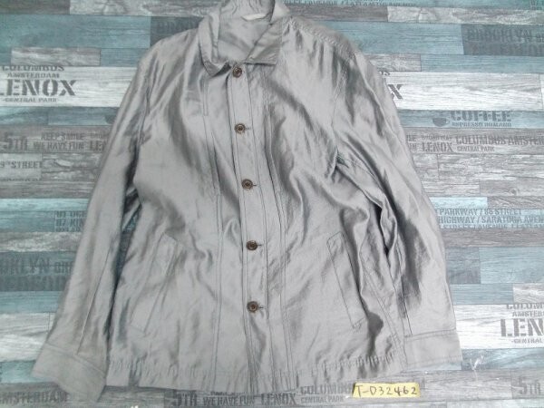 YUKI TORII HOMME ユキトリイオム メンズ 薄手 ジャケット グレー拍卖