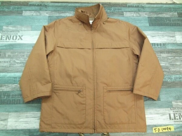 JANTZEN ジャンセン レディース ポリエステル シャカシャカ ジップジャケット M 茶色拍卖