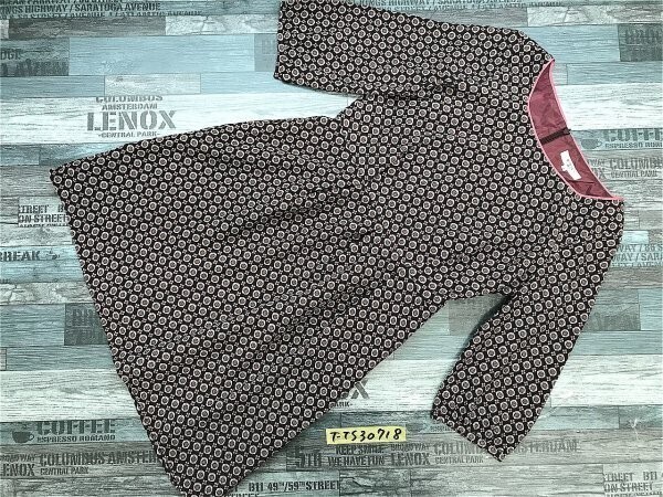 美品!NATURAL BEAUTY BASIC ナチュラルビューティーベーシック レディース バックジップ 花柄 ワンピース M ダークブラウン拍卖