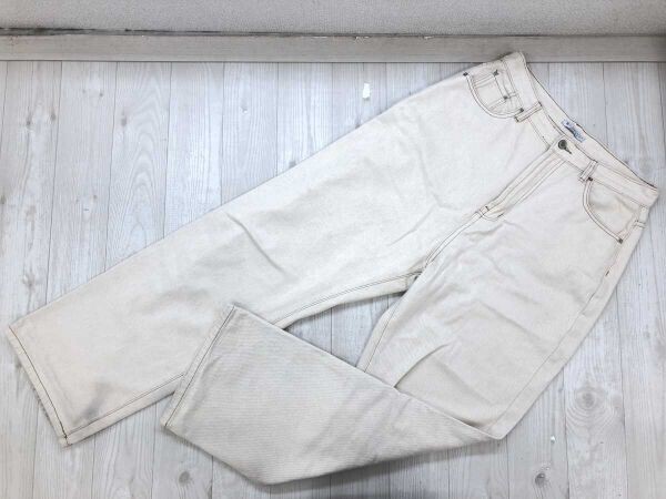 classical elf クラシカルエルフ ストリート テーパード ツイル パンツ ジーンズ ビックサイズ レディース 綿100% 大きいサイズ XXL 生成り拍卖