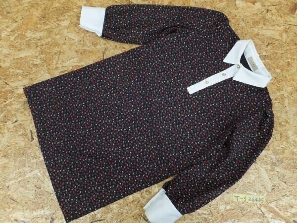 Lolli Polli レディース フラワープリント クレリック ワンピース 白×黒×赤拍卖