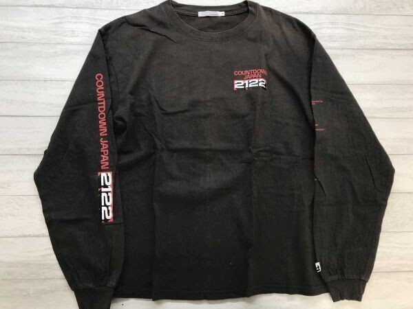 rockin'on ロッキンオン メンズ COUNTDOWN JAPAN 2122 ロック フェス 両面プリント 長袖Tシャツ ロンT カットソー 綿100% XL グレー拍卖