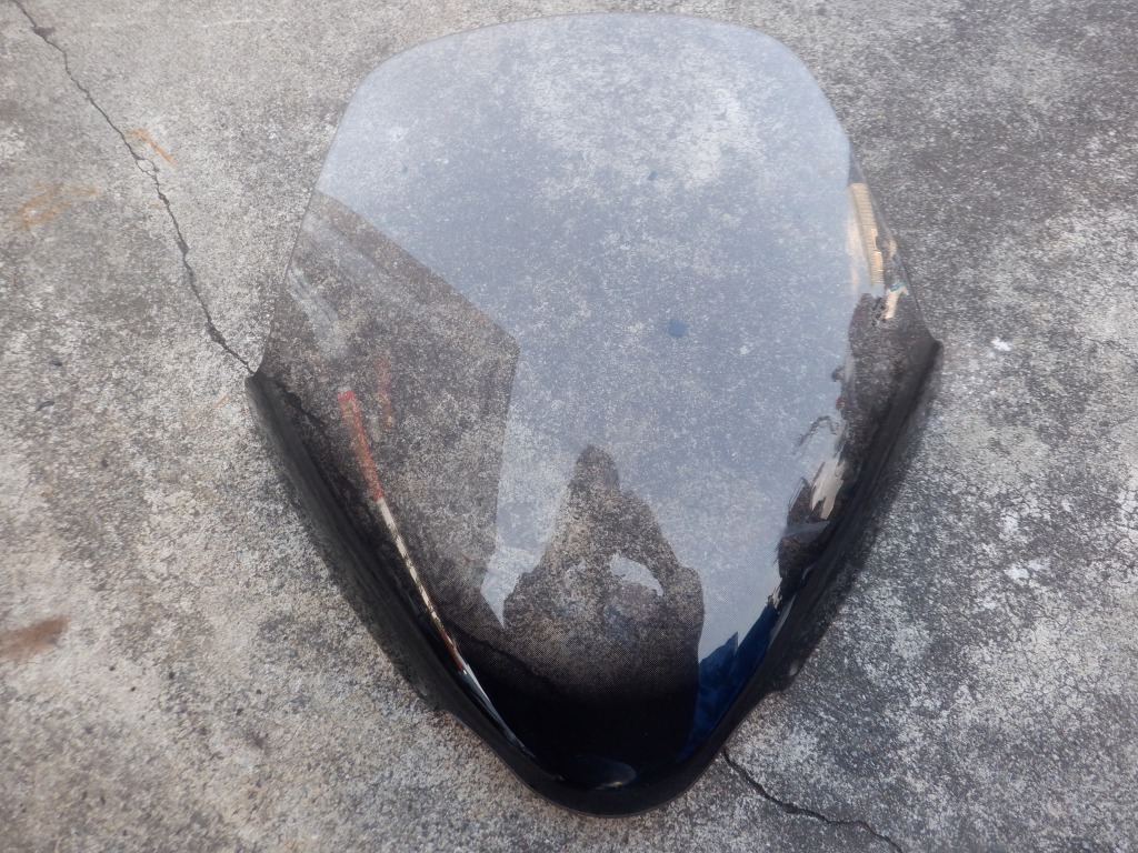 スカイウェイブ250S CJ44A 純正スクリーン ショート 透明度OK!拍卖