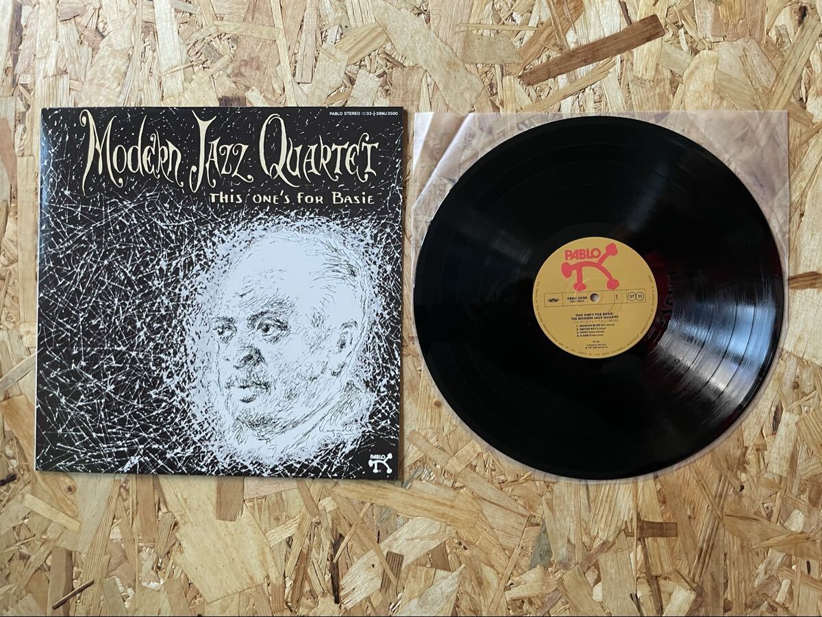【押入整理】JAZZ LPレコード【M.J.Q. Modern Jazz Quarte/This One’s for Basie】送料660円拍卖