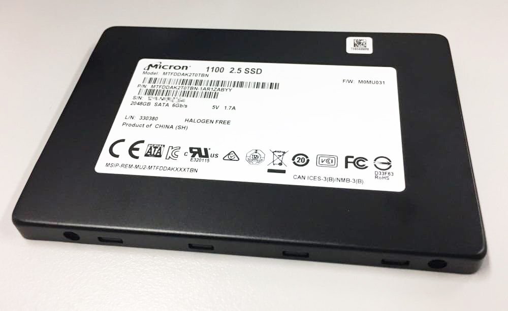 週末セール★数限定★Micron 1100 2TB 2.5インチ SATA SSD MTFDDAK2T0TBN-1AR1ZA MTFDDAK2T0TBN★拍卖