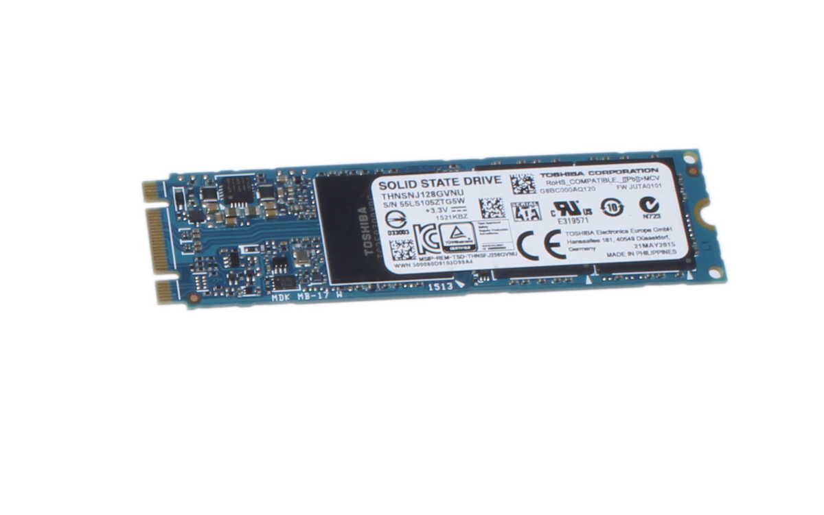 ★中古動作品★送料無料★ 東芝 thnsnj128gvnu sata M.2 2280 SSD 128GB 増設SSD拍卖