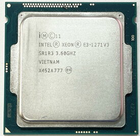 正規品★安心初期付き★デスクトップ用cpu インテル Intel CPU Xeon E3-1271V3 3.60GHz 8M 【中古】送料無料拍卖