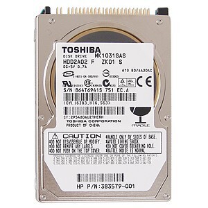 ★中古動作品★2.5インチ TOSHIBA ノート用HDD 100GB IDE ハードディスク MK1031GAS★送料無料★初期保障あり拍卖