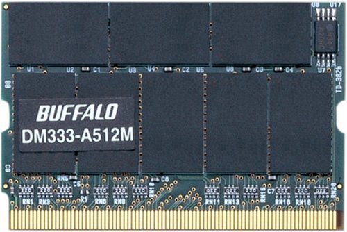★中古動作品★BUFFALO DM333-A512M PC2700 172Pin MicroDIMM ★送料無料★初期保障拍卖