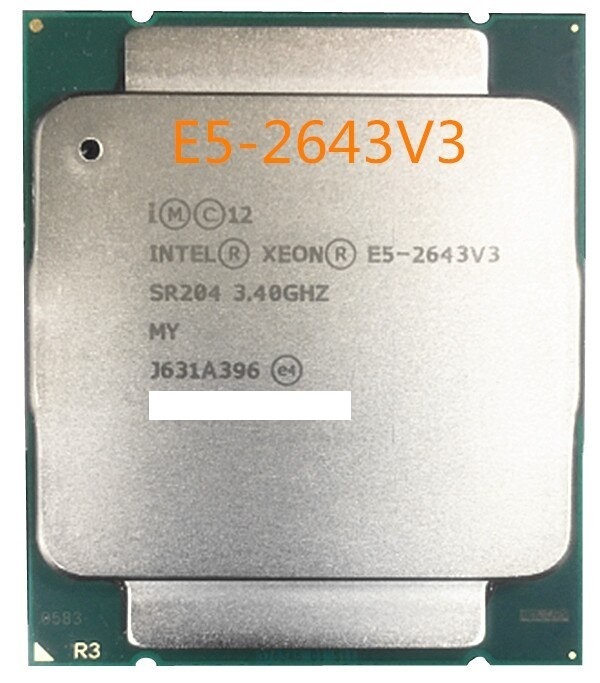 安心初期付き★デスクトップ用cpu Intel Xeon E5-2643 v3/3.40GHz/20MB/SR204 CPU 【中古良品】送料無料拍卖