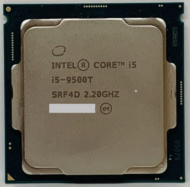 【完動品】デスクトップPC用CPU Intel 第9世代 Core i5-9500T SRF4D 2.20GHz インテル★送料無料【中古】拍卖