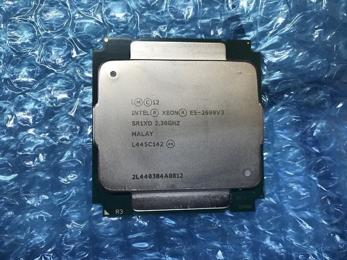 ★数限定セール★正規品★Intel CPU Xeon E5-2699 v3 18コア 2.3GHz SR1XD★送料無料★初期保障あり★中古動作品拍卖