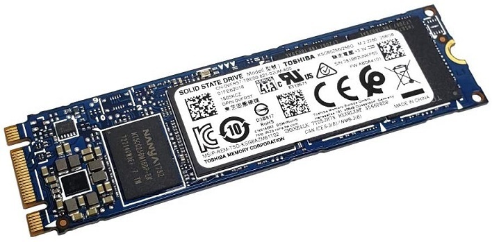 送料無料★ TOSHIBA 256Gb M.2 2280 SSD KSG60ZMV256G SSD 【中古】増設SSD拍卖