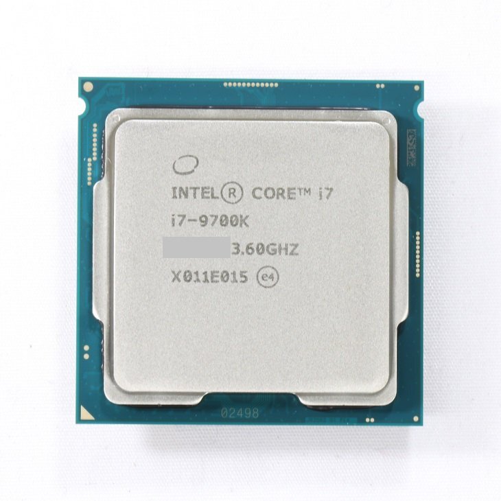 ★動作品★本体PC用CPU Intel CPU Core i7-9700k 3.60GHz ★送料無料★1か月保障拍卖
