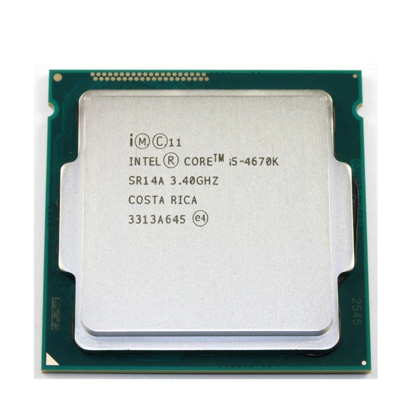 送料無料★本体PC用CPU Intel CPU CORE i5-4670K 3.40GHz 6Mインテル 増設CPU【中古】美品拍卖