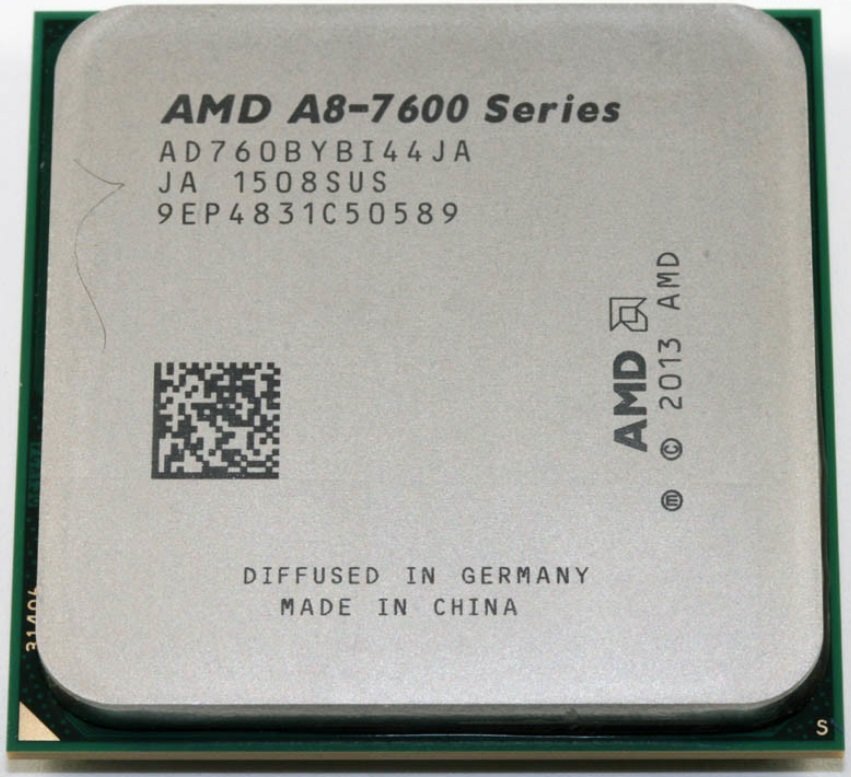 【中古】AMD A8 Series A8-7600 A8 7600 3.1gHz AD760BYBI44JA ソケットFM2+ CPU プロセッサーCPU 送料無料拍卖