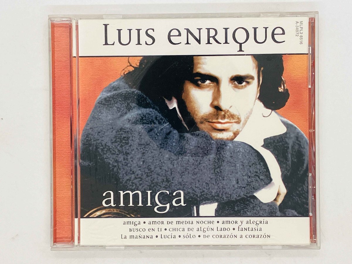 即決CD LUIS ENRIQUE / Amiga / Corazon a corazon / MLPL2 8516 Y15拍卖
