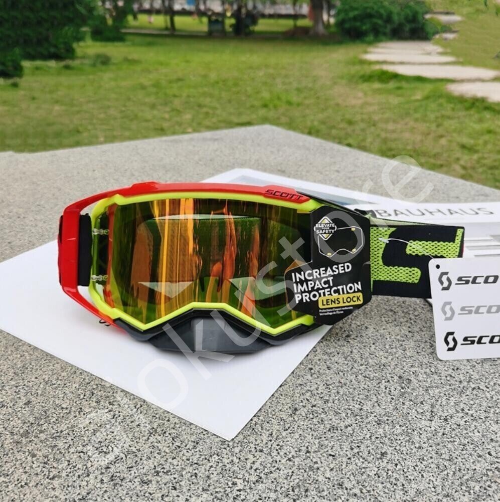 08◆激レア◆スコット◆モトクロスゴーグル 高級 オフロードゴーグル 高品質 ビンテージゴーグル スキーゴーグル★防砂塵防水対応★拍卖