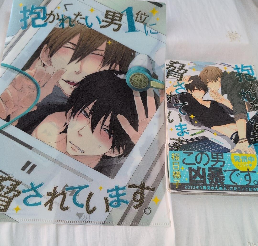 抱かれたい男一位に脅されています 漫画1巻、特典クリアファイル拍卖