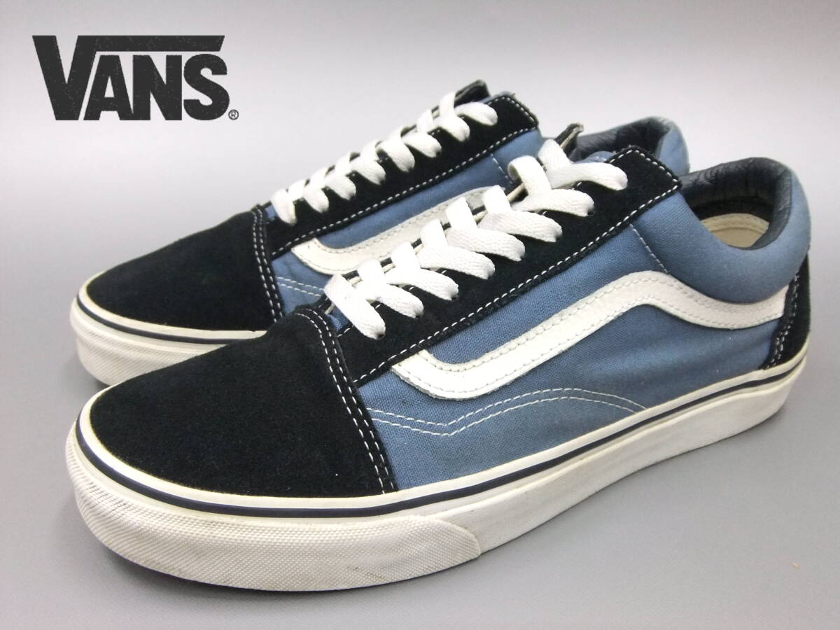 ■VANS■オールドスクール 紺 US9 27cm ネイビー バンズ拍卖