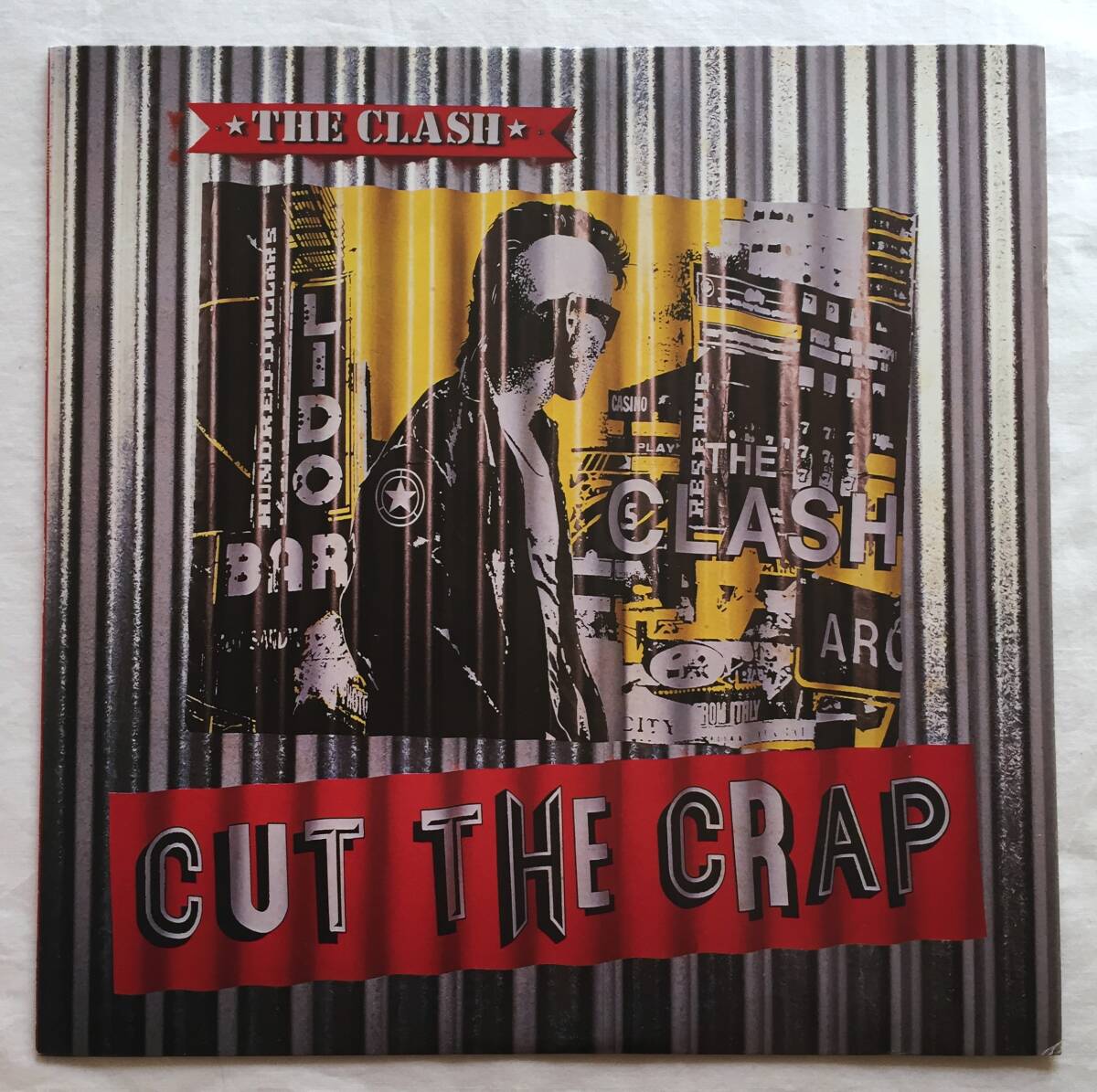 ◆The Clash Cut the Crap LP レコード 85年 国内盤 クラッシュ カットザクラップ拍卖
