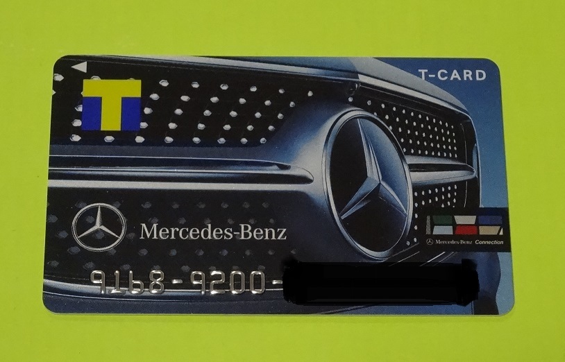 メルセデスベンツ T-CARD Tカード 非売品 新品 未使用 ベンツコネクション ベンツ拍卖