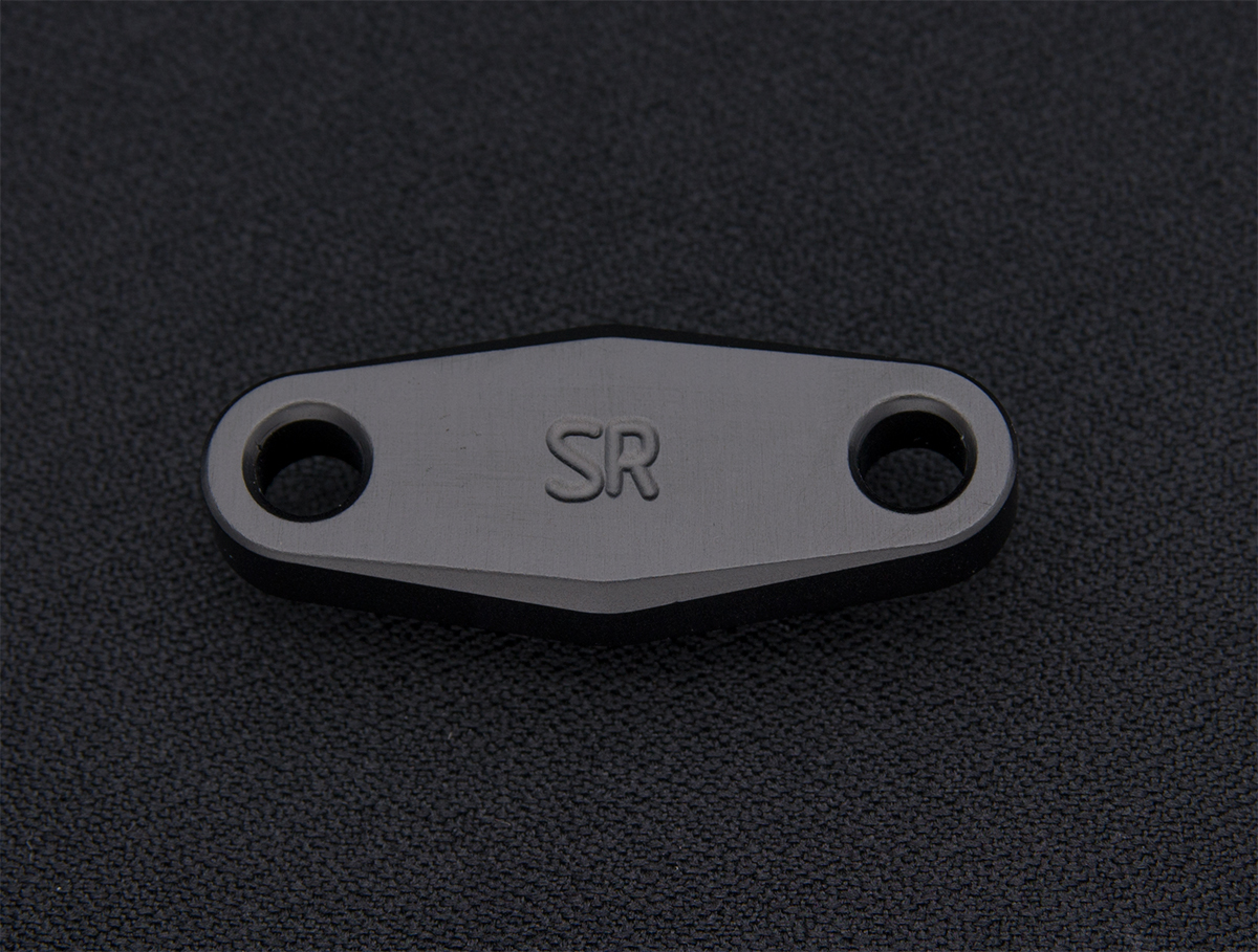 SR400 SR500 二次エアキャンセルプレート AISキャンセル Black拍卖