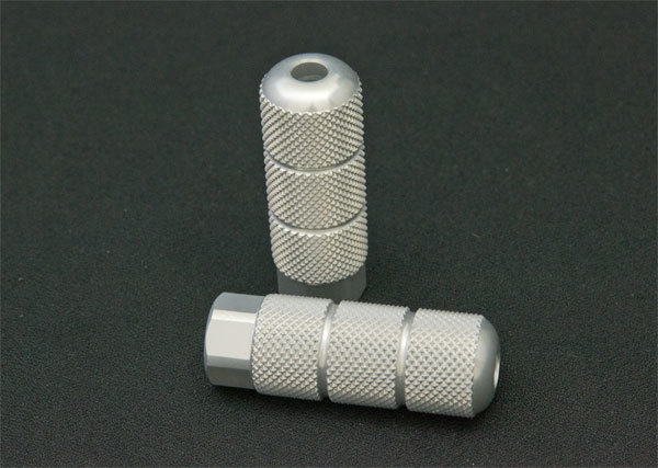 SR400 SR500 アルミ ビレット タンデムステップバー Silver拍卖