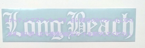 【カッティング ステッカー】ロングビーチ ギャング ヒップホップ ローライダー スヌープドッグ Hip Hop California LA Long Beach LBC拍卖