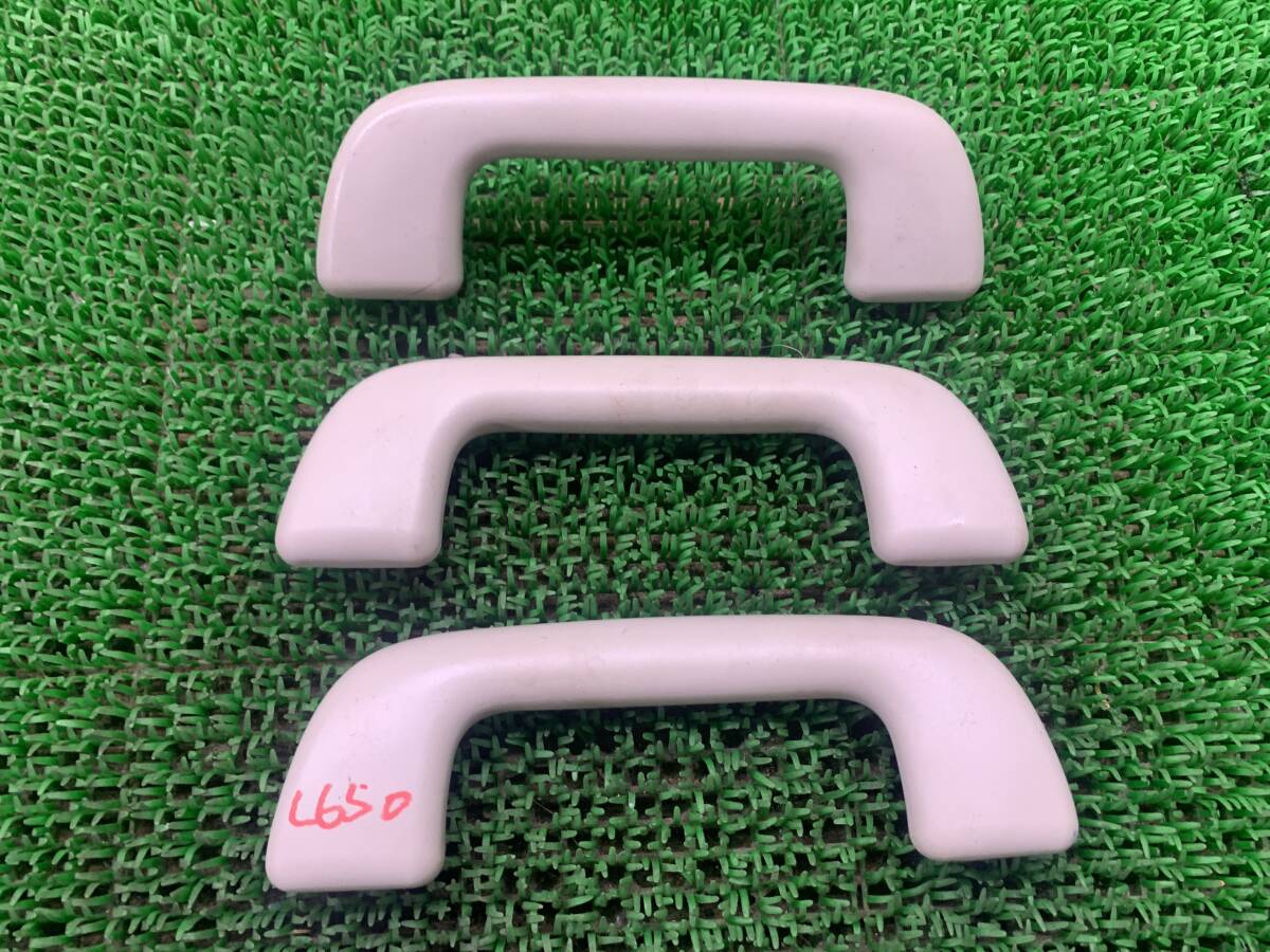 即決値段 Z5-5 ダイハツ ミラジーノ L650S L660S 純正 アシストグリップ グリップ 吊り輪 ハンドグリップ拍卖