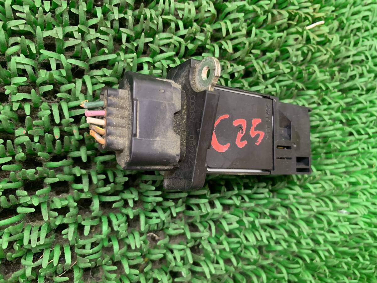 即決値段 動作OK Z18-9 日産 セレナ CC25 C25 純正 エアマスセンサー エアフロセンサー エアフロメーター拍卖