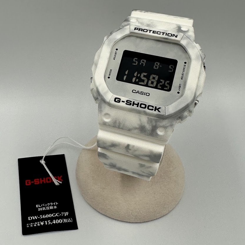 G-SHOCK Gショック DW-5600 ホワイト カモフラ 迷彩 海外モデル拍卖
