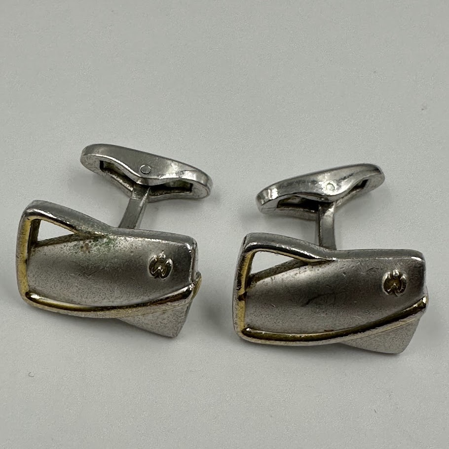 ミラショーン カフス シルバー×ゴールド拍卖