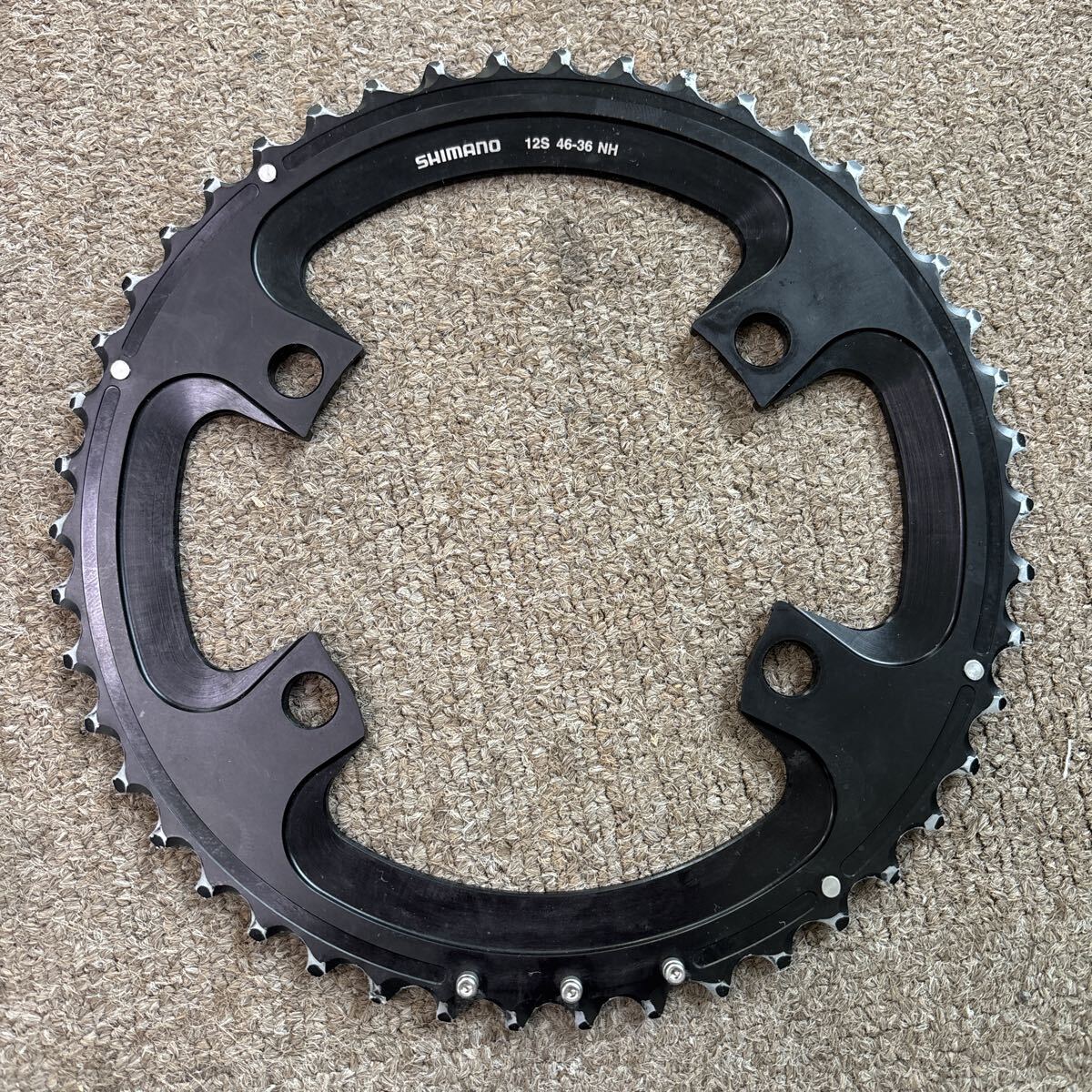 SHIMANO チェーンリング 12s 46t 拍卖