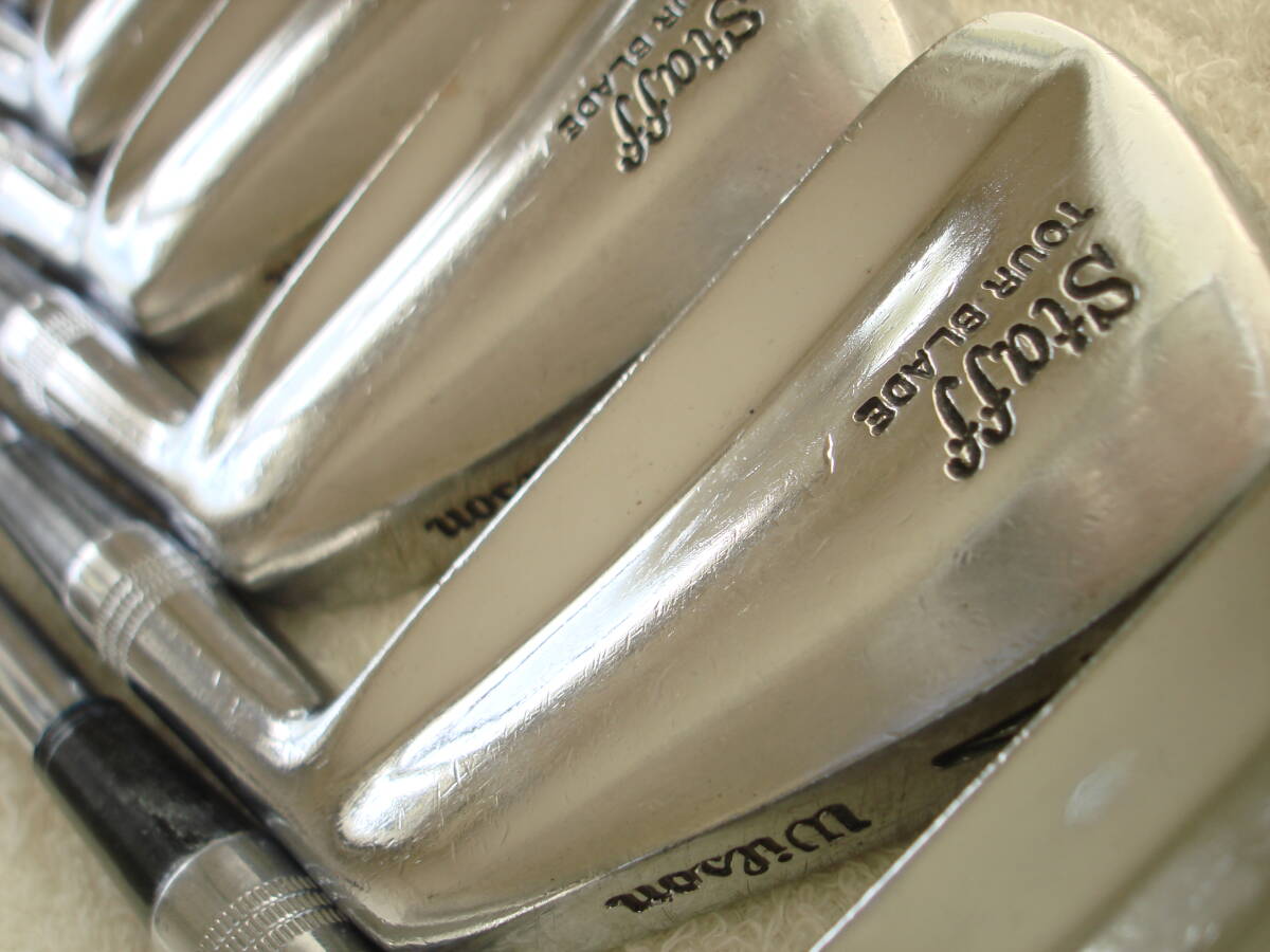 #リラダブラッチョ▲WILSON STAFF TOUR BLADE MB-FORGED 8本set拍卖