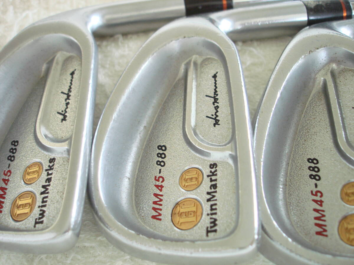 #スニッツェル▲本間ゴルフ45周年記念 Twin Marks MM45-888 8本拍卖