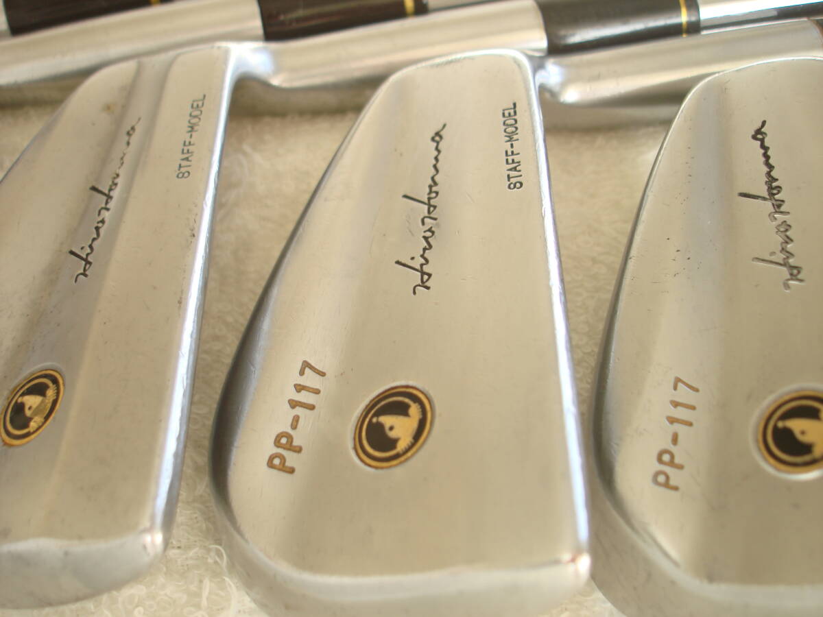 #辛抱の起用▲本間ゴルフ最強マッスル PP-117 STAFF MODEL 10本拍卖
