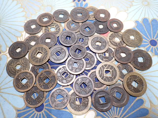 K2 寛永通寶まとめてセット 古銭 穴銭 江戸時代拍卖