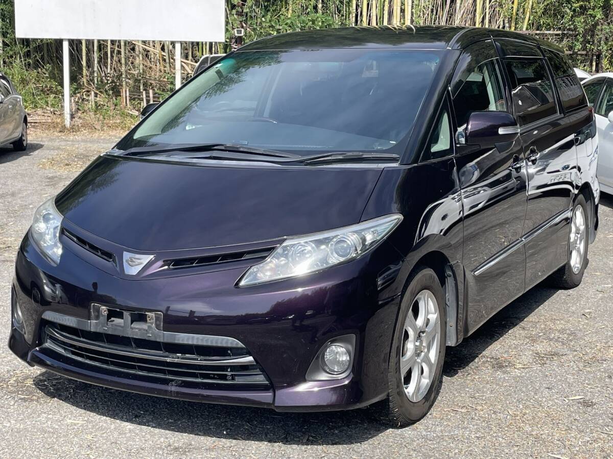 ◇23年中期エスティマ・アエラス20thアニバーサリーED・乗り出し総額50.1万円◇実走行10.6万キロ/フリップダウン/ハーフレザー/修復歴無し拍卖